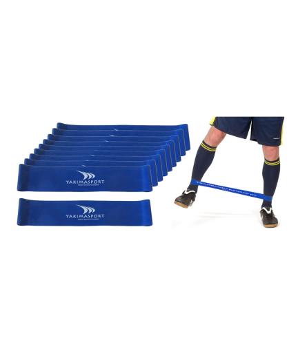Guma fitness niebieska - 20 sztuk