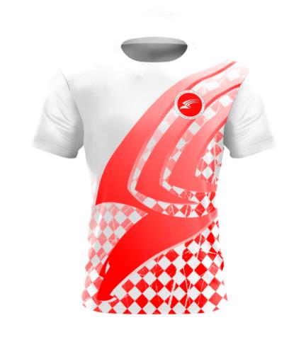 Koszulka meczowa Jastrząb Knyszyn czerwona