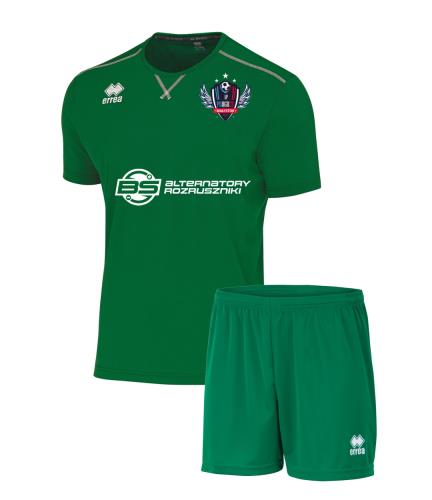 Strój Progres Białystok zielony
