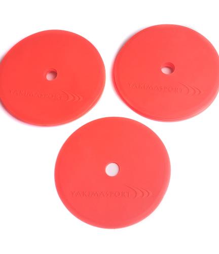 Znaczniki pola płaskie (maty znakujące) - zestaw 10 szt. pomarańczowe