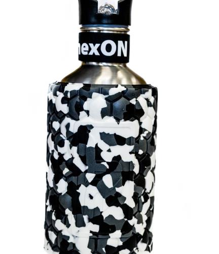 Wałek do masażu z funkcją butelki 2w1 REA Roller hexON pojemność 1200 ml