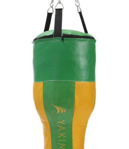 Worek bokserski hakowy 110x45 cm - skóra naturalna Pełny