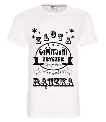 Koszulka Złota Rączka biała