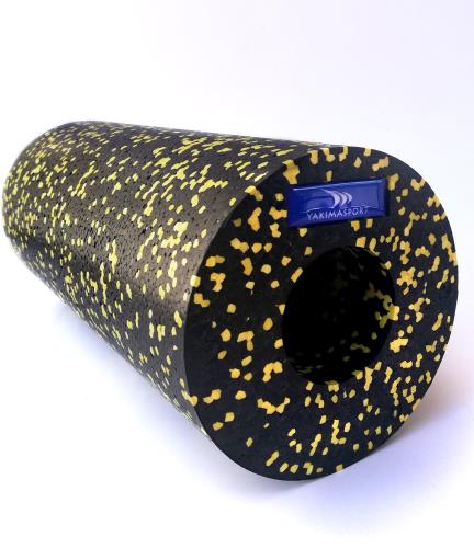 EPP Roller Wałek do masażu gładki  Black - Yellow
