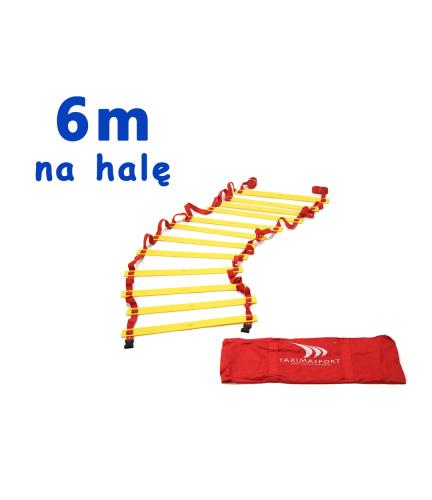 Drabinka koordynacyjna na halę gumowa 6m