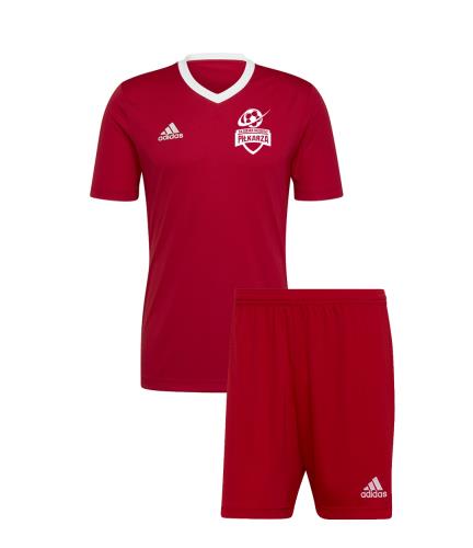 Strój adidas AM / AMP czerwony